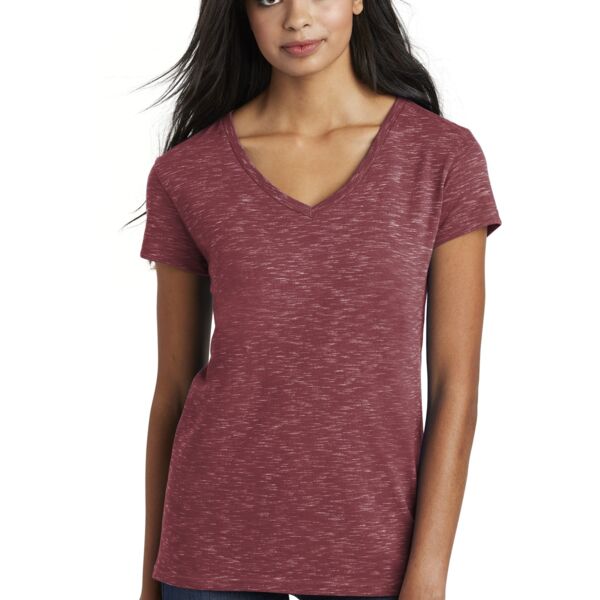 Women's Medal V Neck Tee Thumbnail