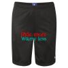 Unisex 9" Mesh Shorts with Pockets Thumbnail